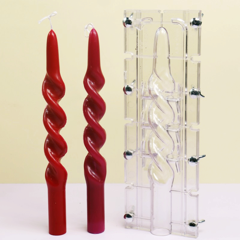 Candle Supplies Kit - Molde de vela acrílica con columna