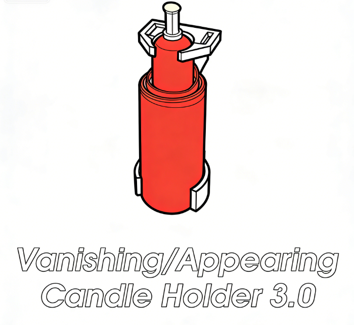 Your Candle Supplies - Portavelas que desaparece y aparecen de