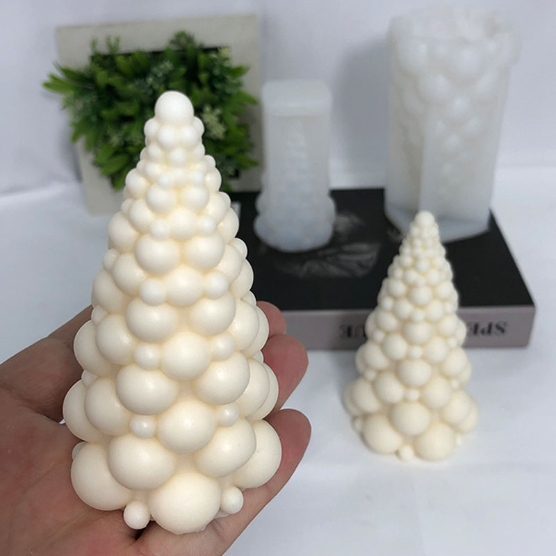 Candle Supplies Kit - Molde de silicona de árbol de