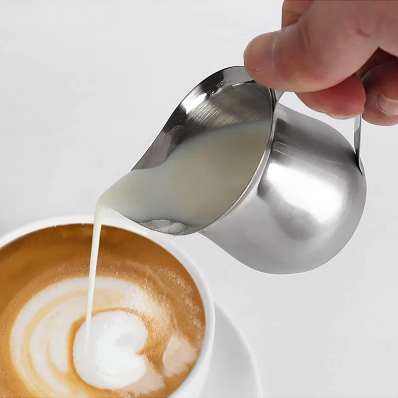 Pour Spout Pitcher - Jarra para espumar leche y café,