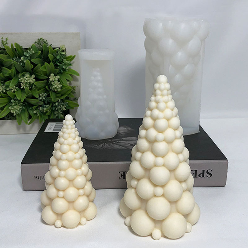 Molde de silicona de árbol de  - Candle Supplies Kit reseña y precio