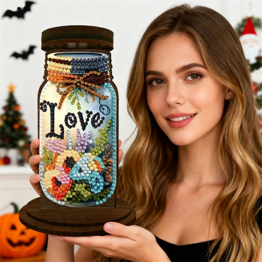 Portavelas con motivos de amor - Candle Supplies Kit reseña y precio