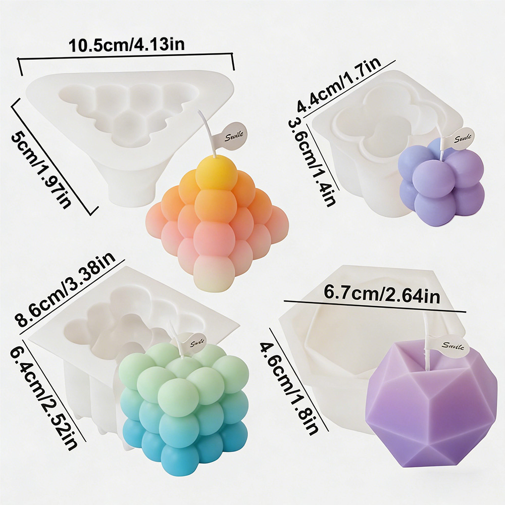 Juego de Moldes de Silicona pa - Candle Supplies Kit reseña y precio